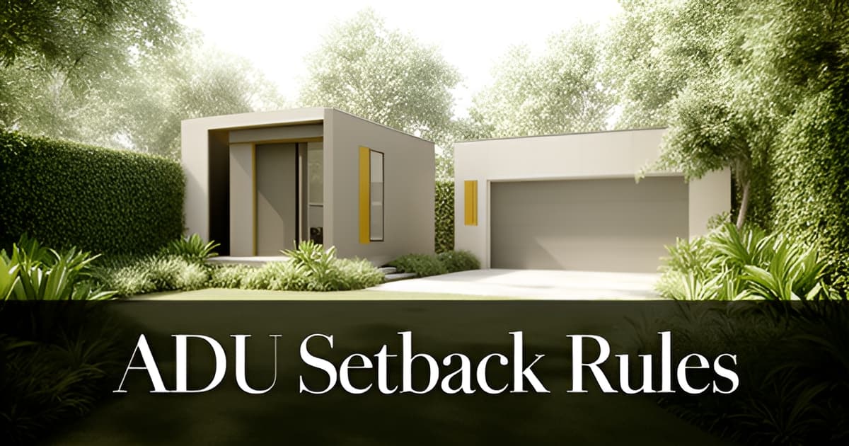 ADU Setbacks in LA County: Rear and Side Yard Rules for Altadena Lots