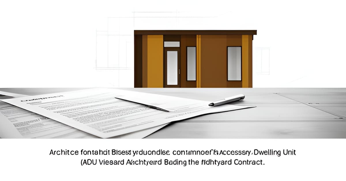 Altadena ADU Builder Guide: What a Good Build Contract Includes
