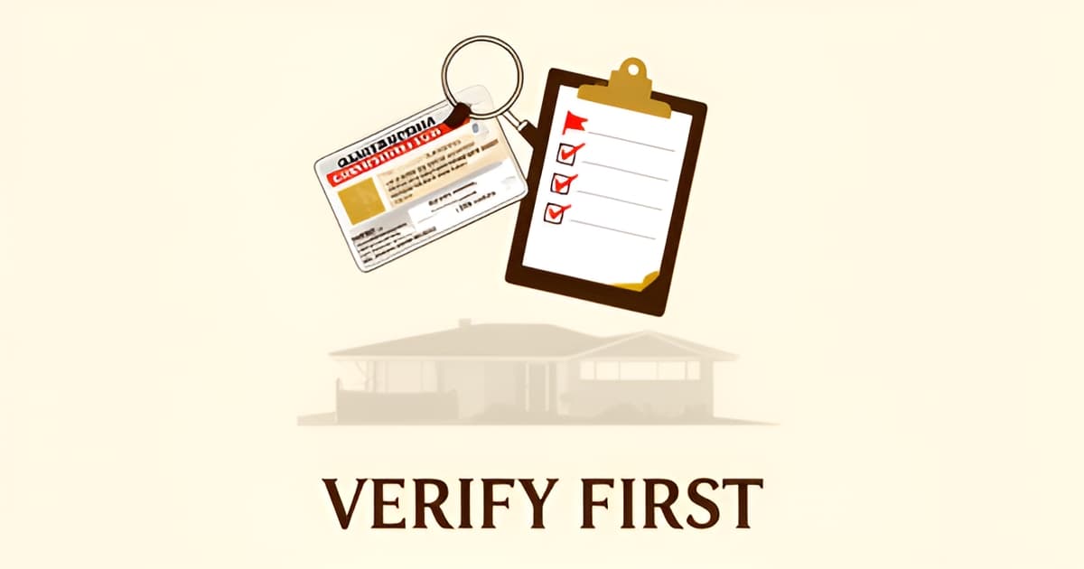 Contractor License Verification: Red Flags in a CA License Check