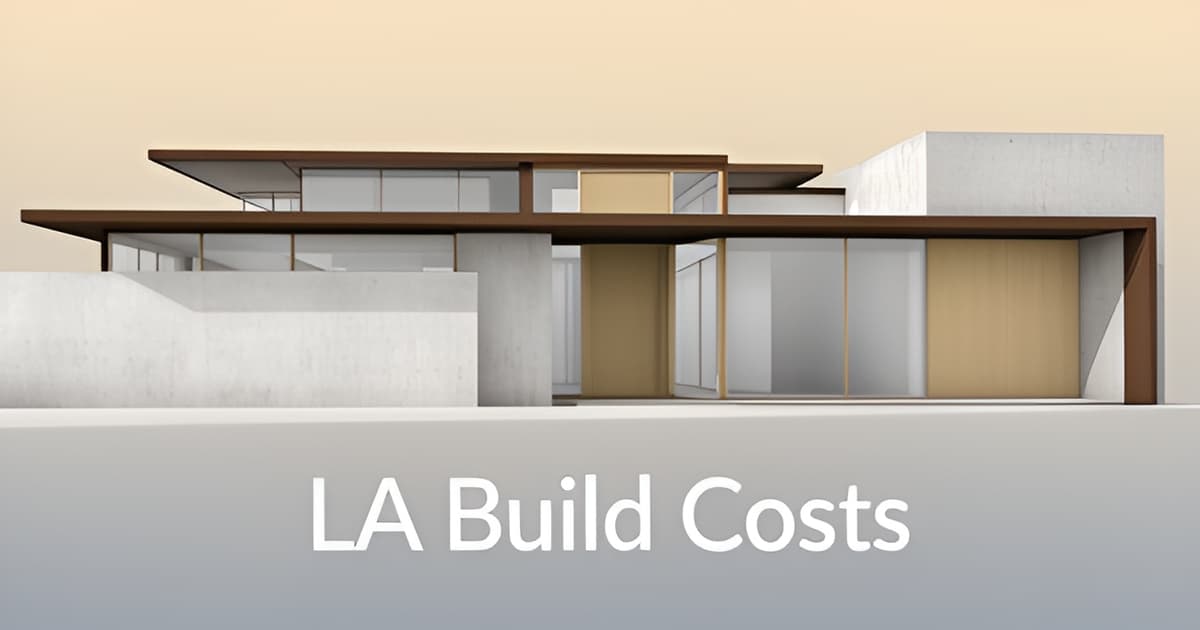Cost per Square Foot to Build a House in Los Angeles: What It Includes