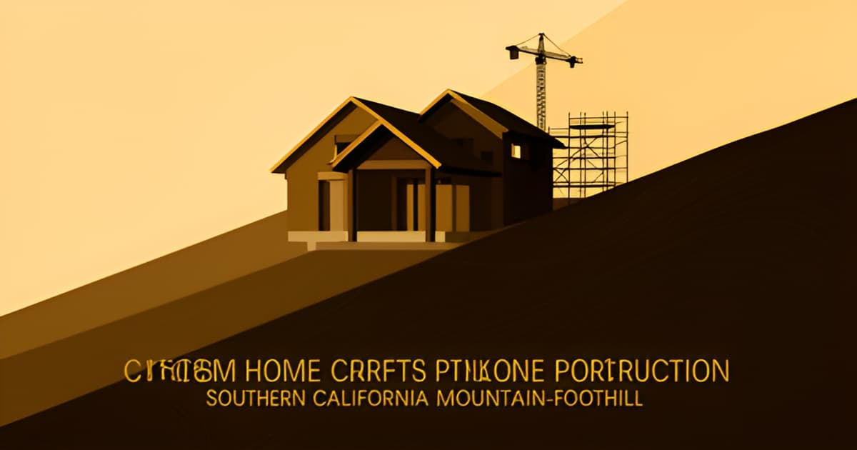 Custom Home Builders in Altadena: What Sets Local Builders Apart