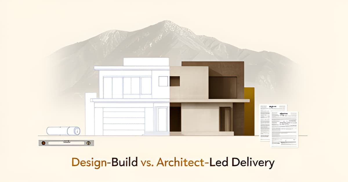 Custom Home Design in Altadena: Design-Build vs. Architect-Led