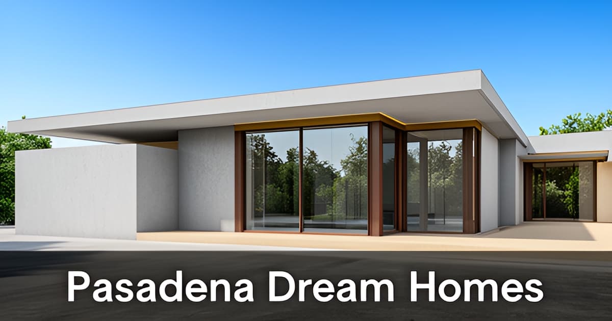 Custom Home Design-Build in Pasadena