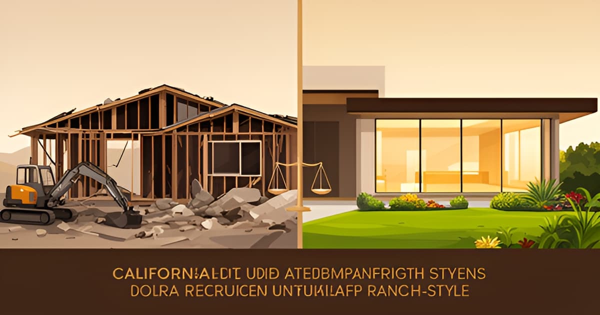 Demolish and Rebuild vs. Remodel: The Cost Crossover Point