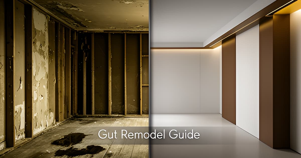 Down-to-the-Studs Remodel: What It Costs and When It's Worth It