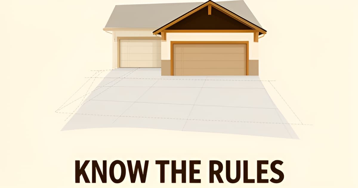 Driveway and Garage Backup Requirements in Altadena: County Rules