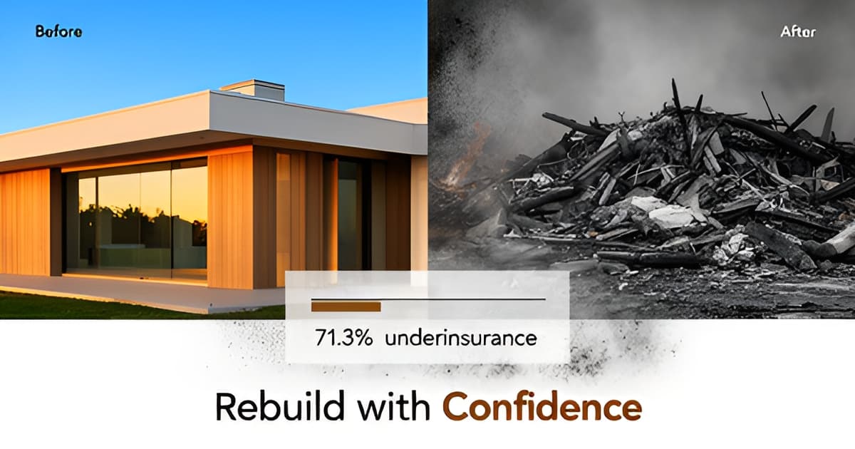 Fire Rebuild Cost in California: What Insurance Does and Doesn't Cover