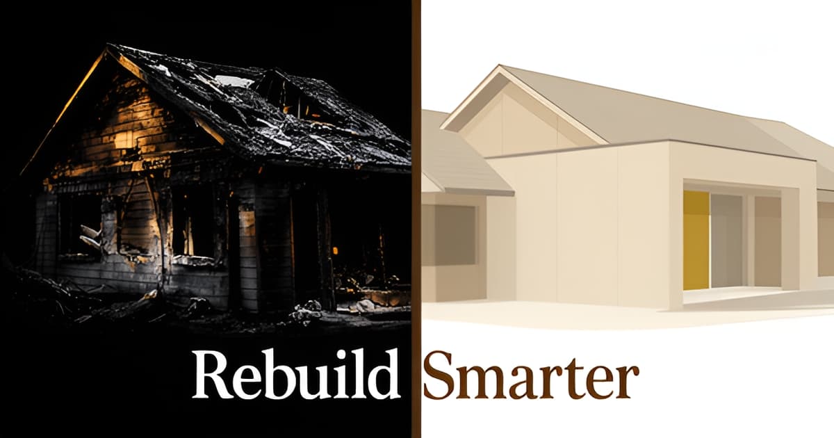 Fire Rebuild Design: Layout Choices That Cut Rebuild Costs