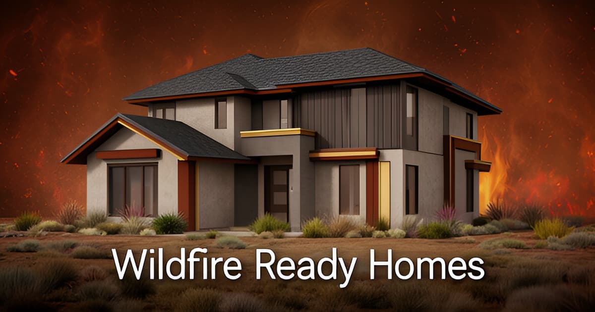Fire-Resistant Home Building in Altadena: WUI Code Requirements