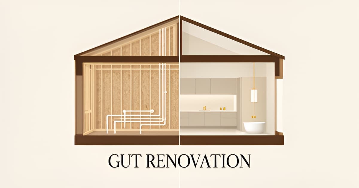 Gut Renovation in Altadena: What Gets Replaced and What Surprises Cost