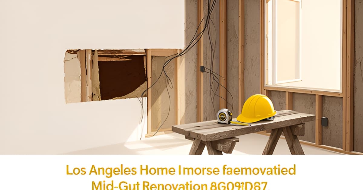 Gut Renovation in Los Angeles