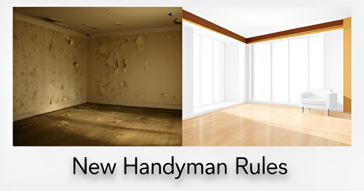 Handyman License in California: What Handymen Can and Can't Do
