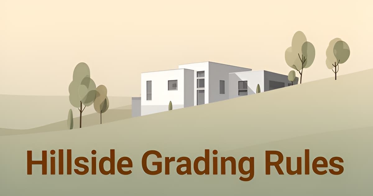 Hillside Grading Permits in Los Angeles County: Rules and Costs