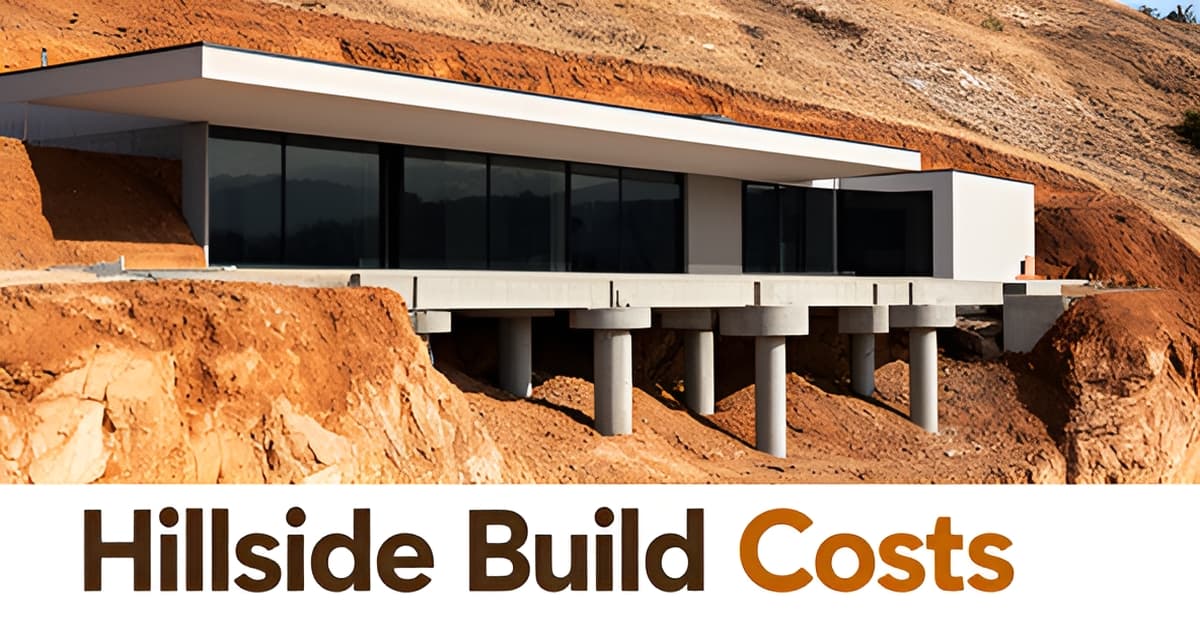 Hillside Home Construction Costs