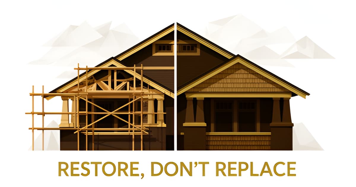 Historic Home Restoration in Altadena