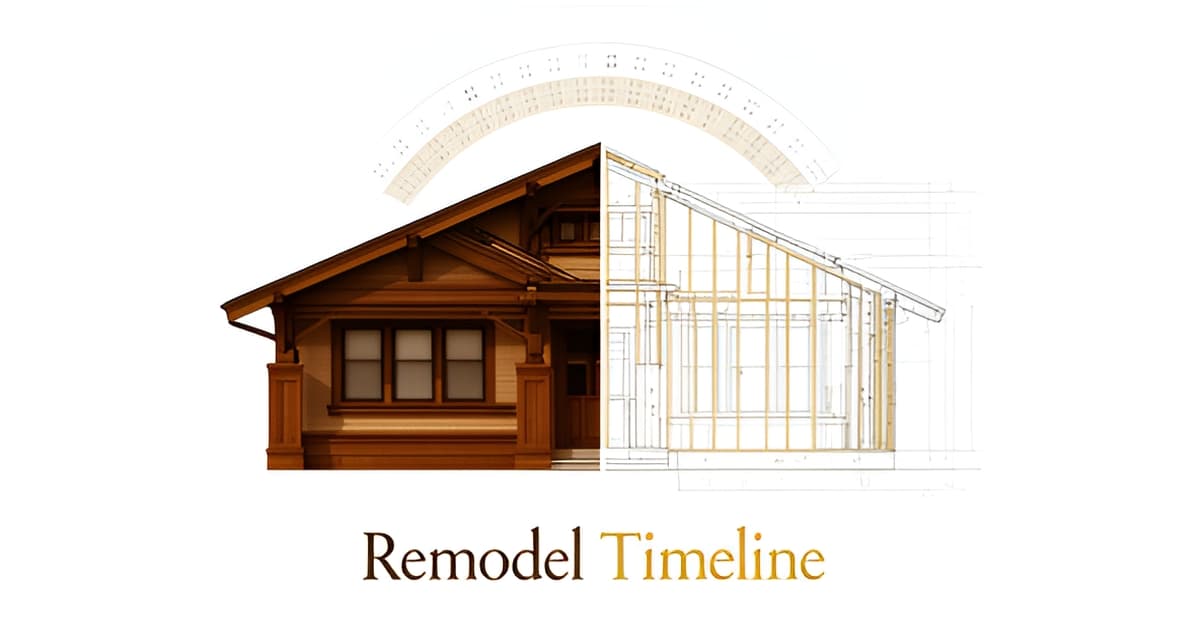 Home Remodeling Timeline in Pasadena