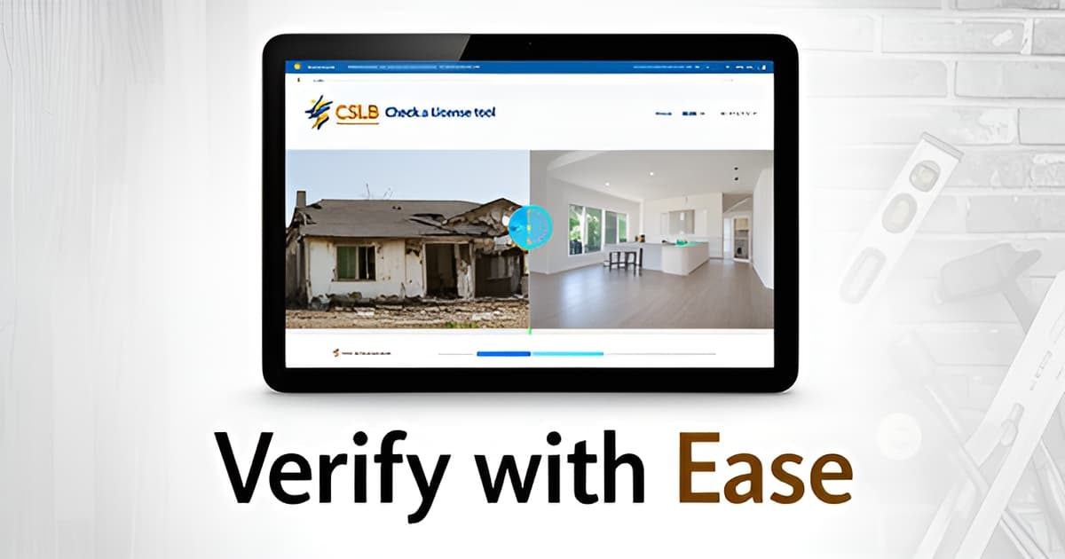 How to Verify a Contractor License in California: Step-by-Step