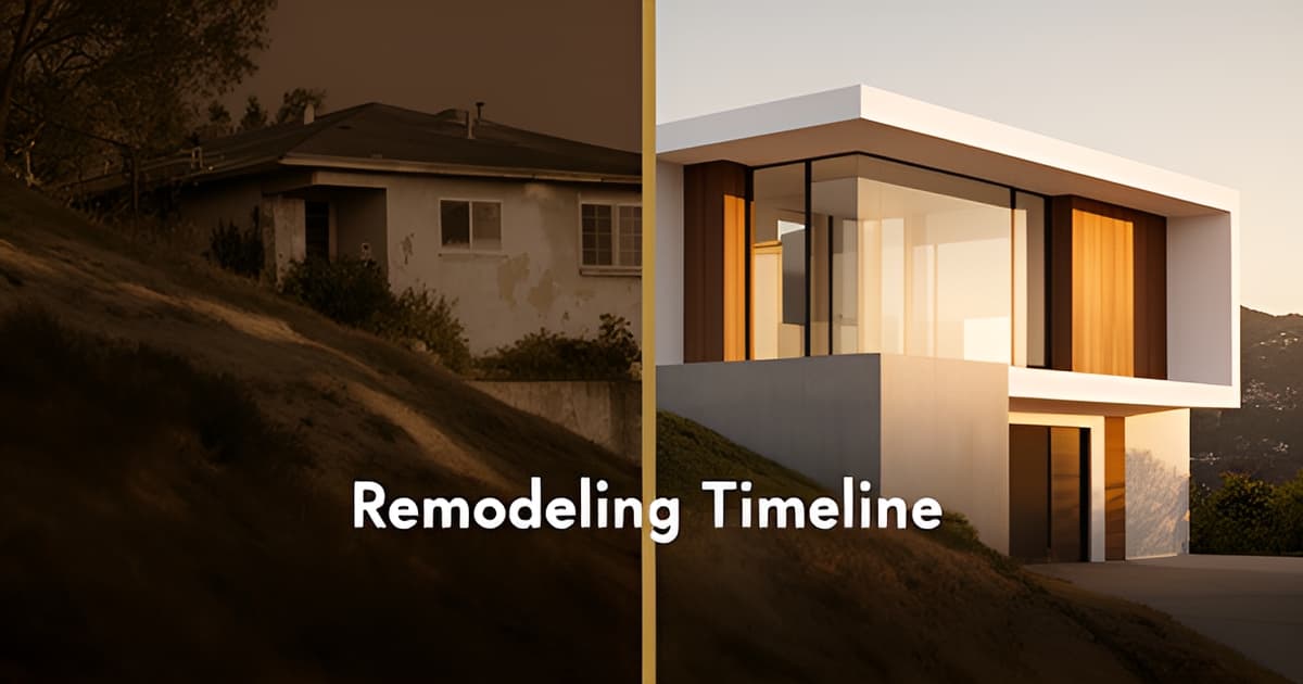 LA County Home Remodeling Timeline