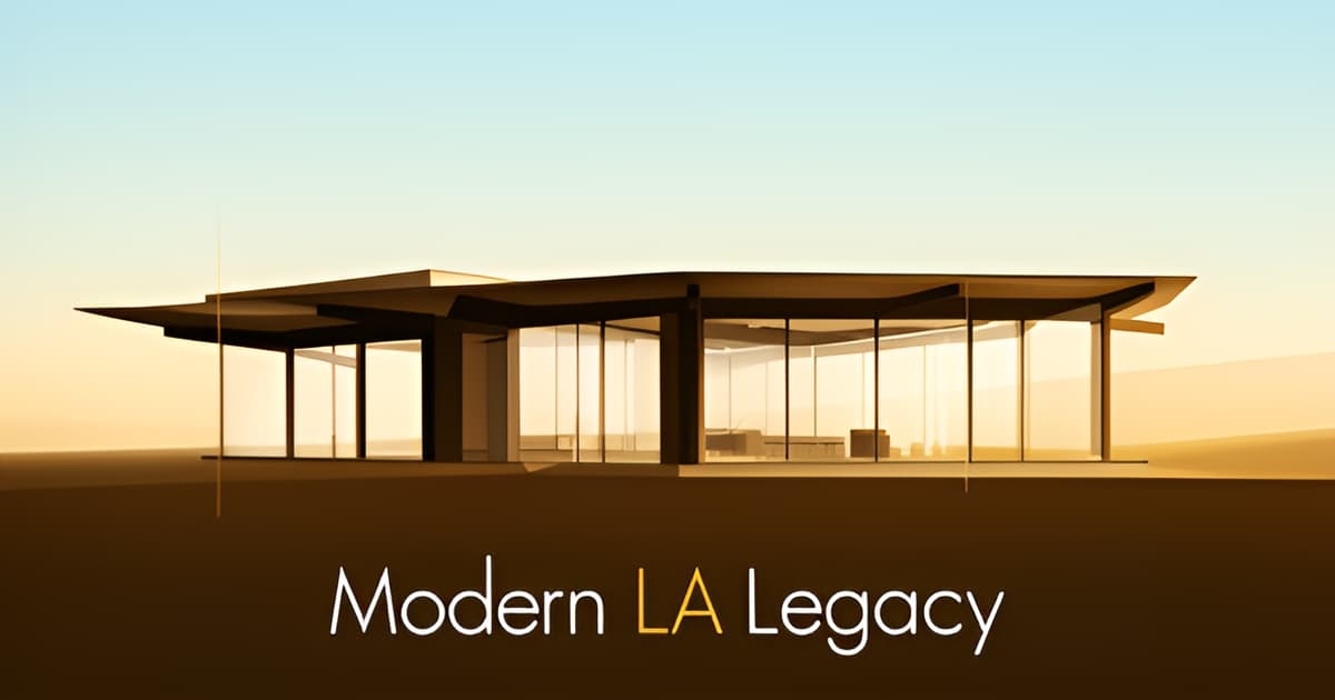 Mid-Century Modern Home Building in Los Angeles: Key Features