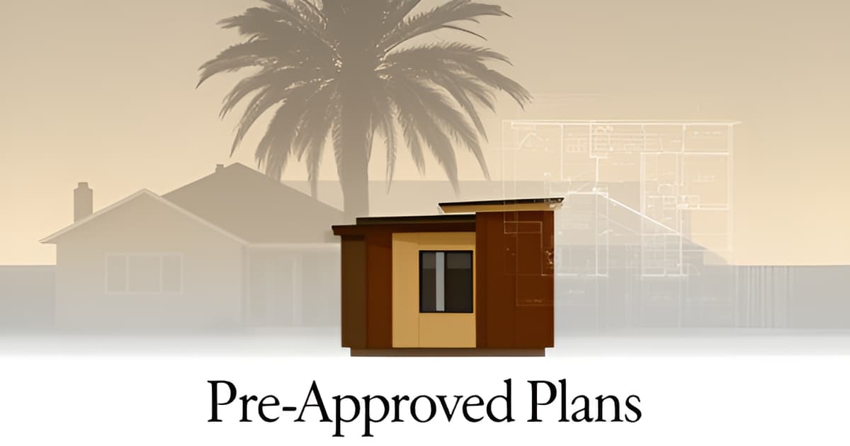 Pre-Approved ADU Plans in California: How the Program Works
