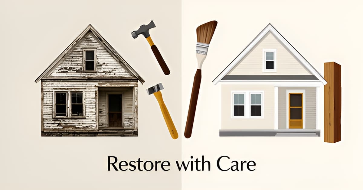 Restoring a Historic Home: Cost Drivers and Where to Splurge