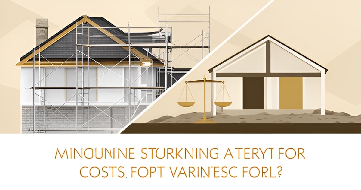 Whole House Remodel vs Tear Down and Rebuild: Cost Crossover